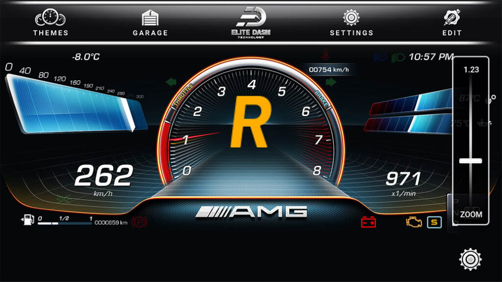Elite Dash App Screen 1