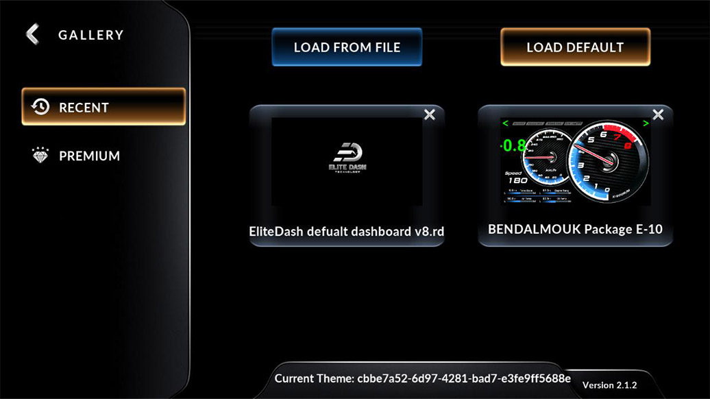 Elite Dash App Screen 3