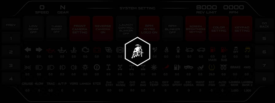 Lambo Setting Page 1
