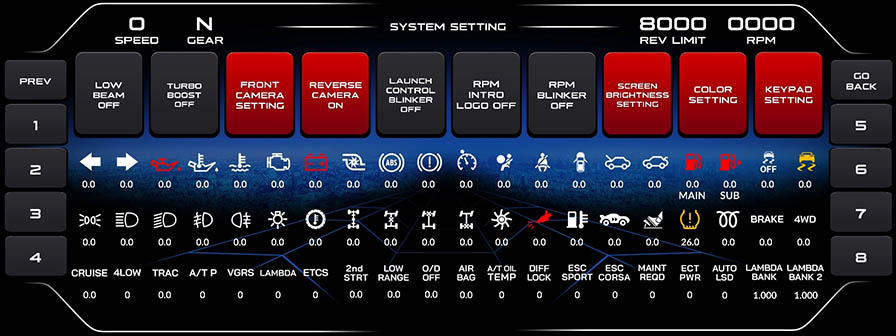 Lambo Setting Page 3