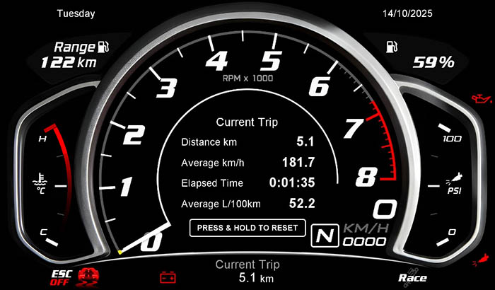 Dodge Viper SRT E10 Screen 11