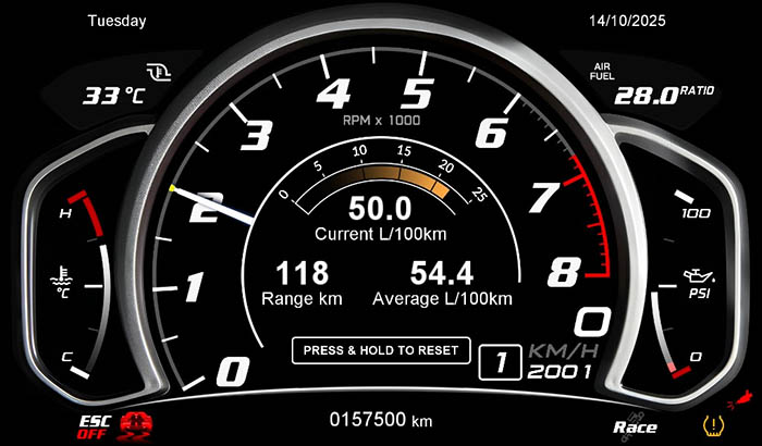 Dodge Viper SRT E10 Screen 18