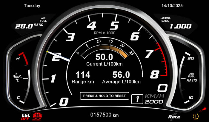 Dodge Viper SRT E10 Screen 19