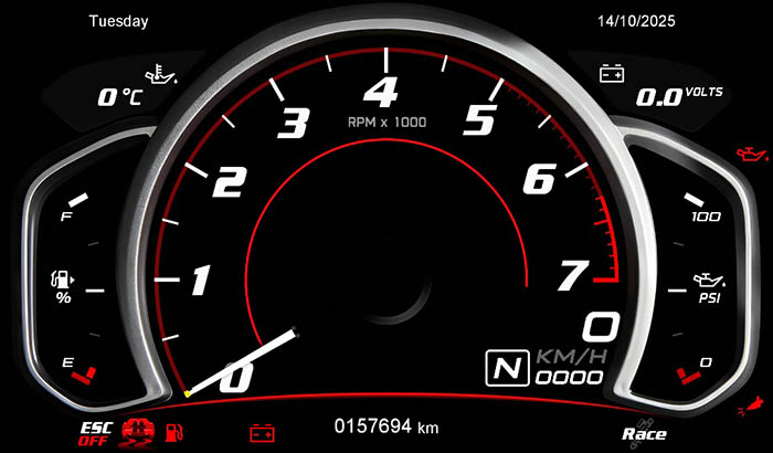 Dodge Viper SRT E10 Screen 26