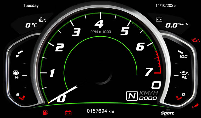 Dodge Viper SRT E10 Screen 28