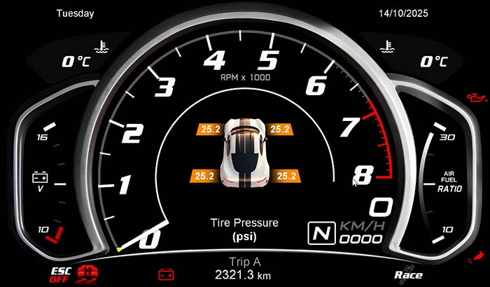 Dodge Viper SRT E10 Screen 6