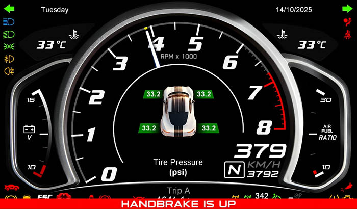 Dodge Viper SRT E10 Screen 7