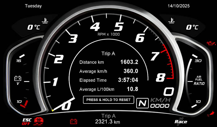 Dodge Viper SRT E10 Screen 9