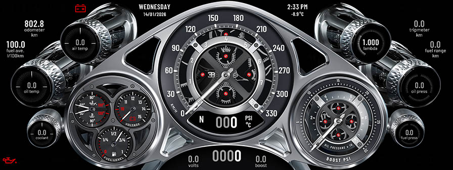 Bugatti E 12 Screen 1