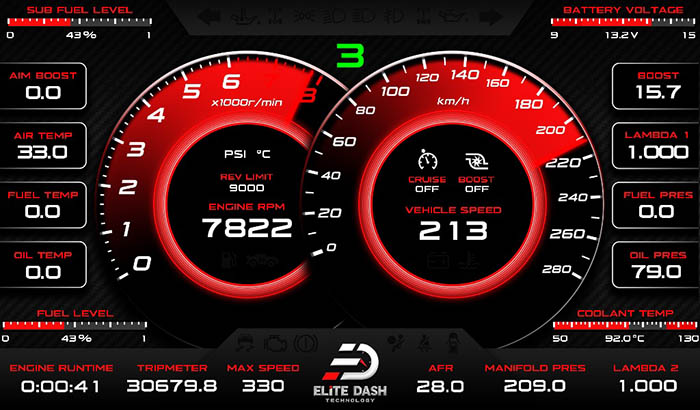 Default E10 Package Screen 1