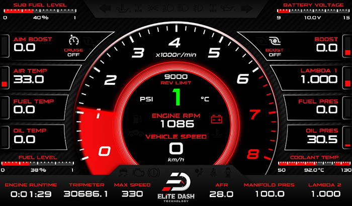 Default E10 Package Screen 2