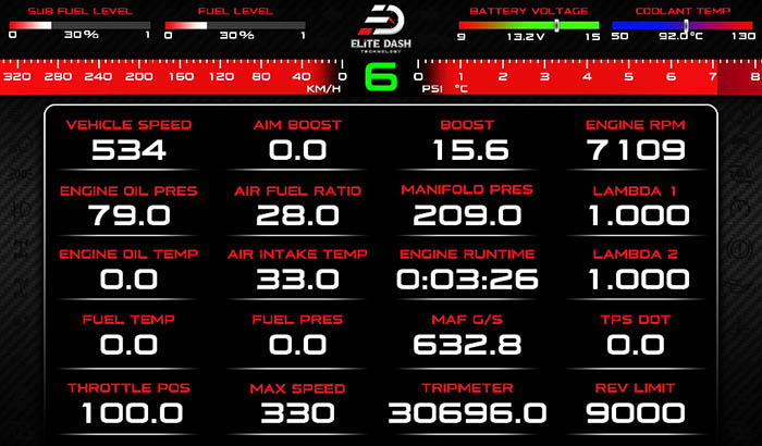 Default E10 Package Screen 6