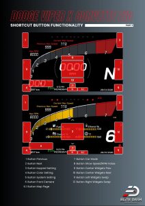 Dodge Viper SRT E10 Shortcut Button 3