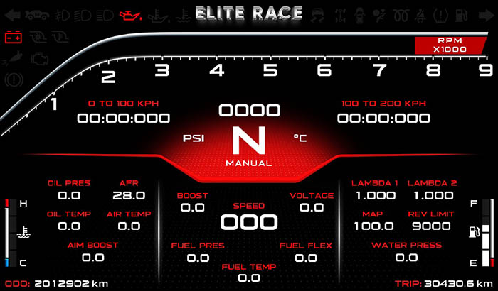 Elite Race E10 Screen 0 1