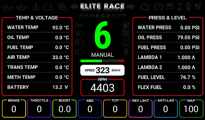 Elite Race E10 Screen 1 1