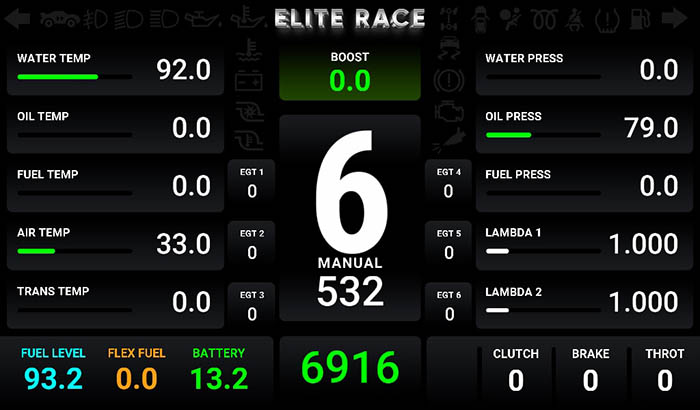 Elite Race E10 Screen 14 1