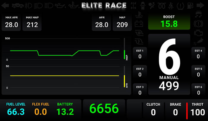 Elite Race E10 Screen 15 5