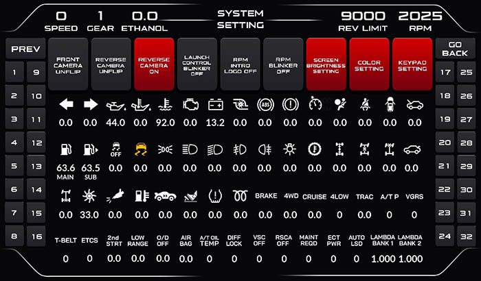Elite Race E10 Screen 17