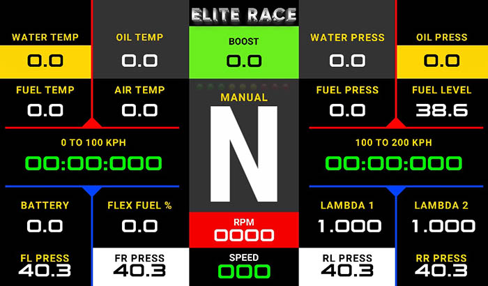 Elite Race E10 Screen 7 2
