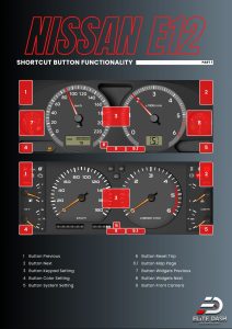 Nissan E12 Shortcut Buttons 1