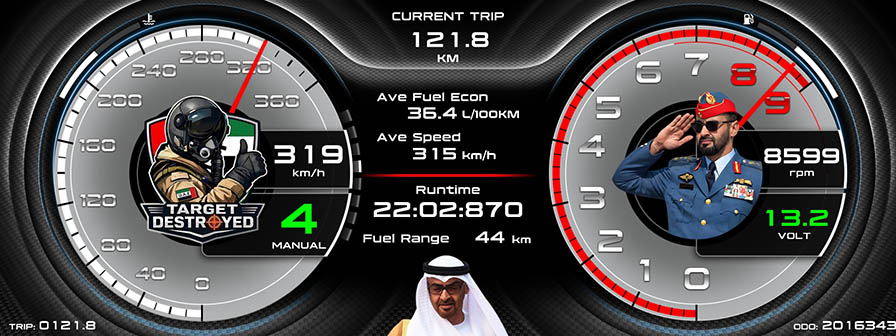 Our ruler of UAE E 12 3 3