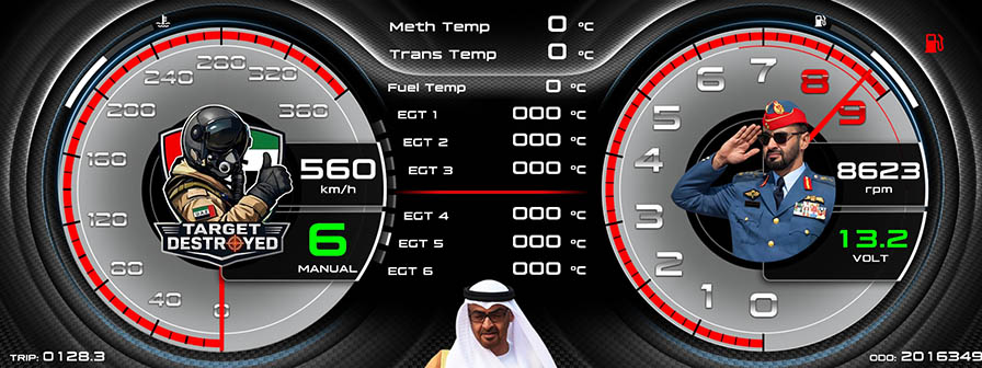 Our ruler of UAE E 12 3 6