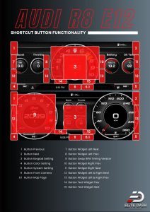 Audi R8 E12 E 12 Shortcut Button