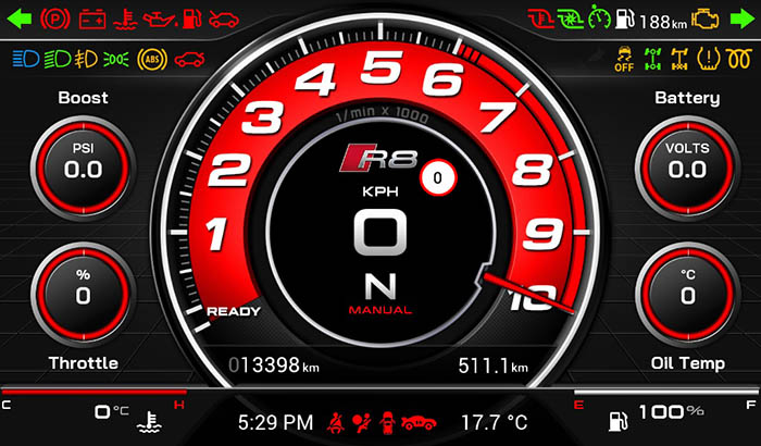 Audi R8 Screen 1 0