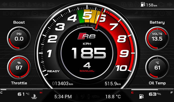 Audi R8 Screen 1 1