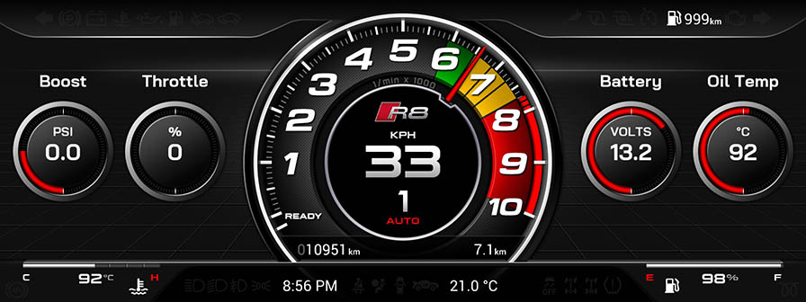Audi R8 Screen 1 1