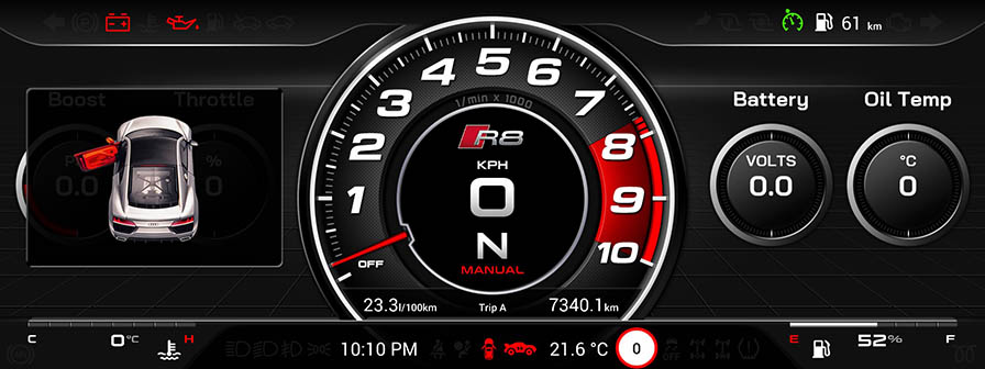 Audi R8 Screen 1 14
