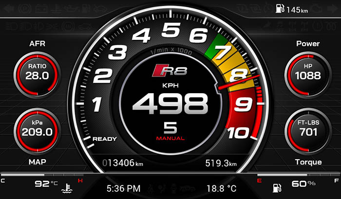 Audi R8 Screen 1 3