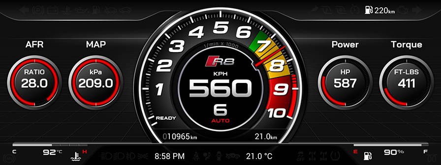 Audi R8 Screen 1 4