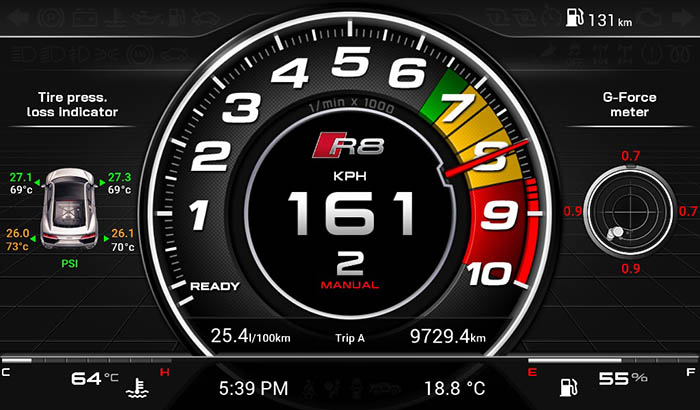 Audi R8 Screen 1 6