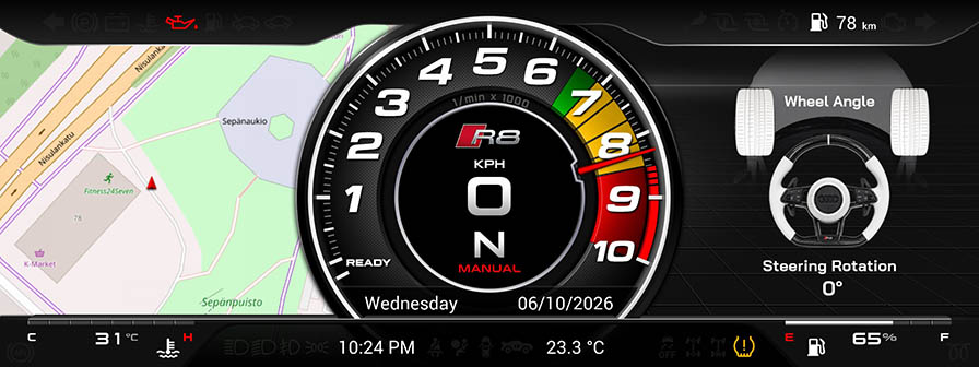 Audi R8 Screen 1 6
