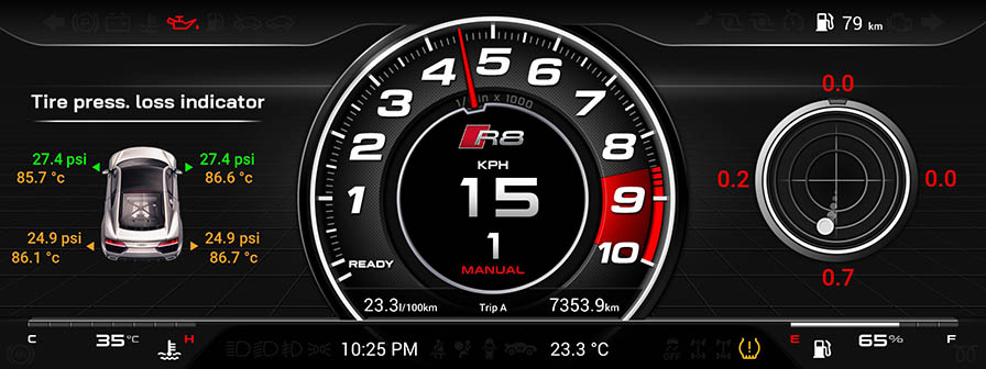 Audi R8 Screen 1 8
