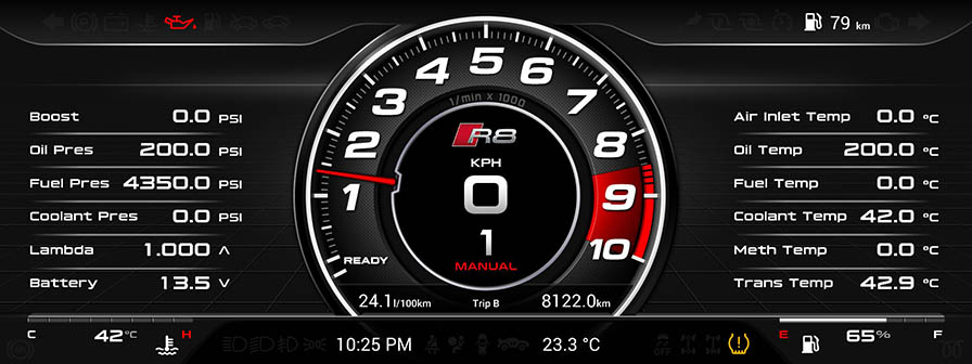 Audi R8 Screen 1 9