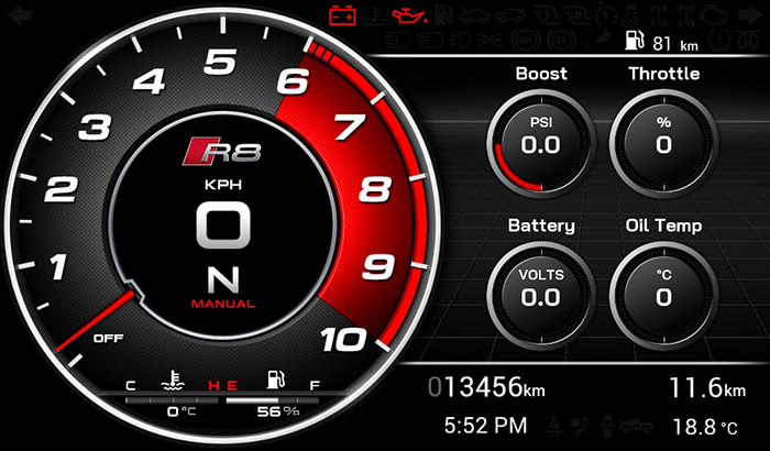 Audi R8 Screen 2 1