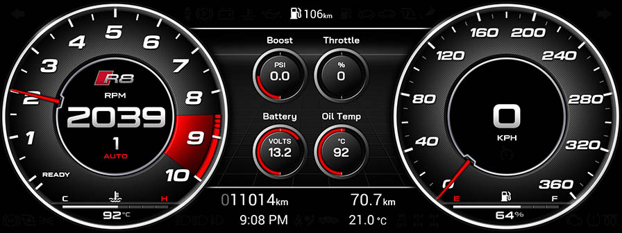 Audi R8 Screen 2 1