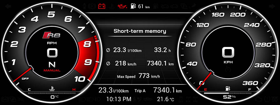 Audi R8 Screen 2 12