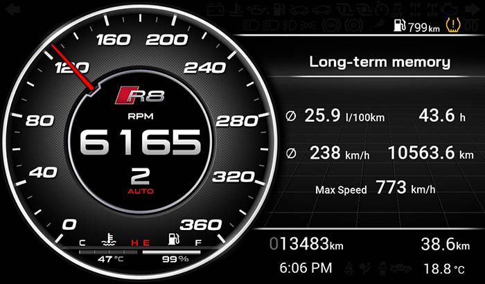 Audi R8 Screen 2 14