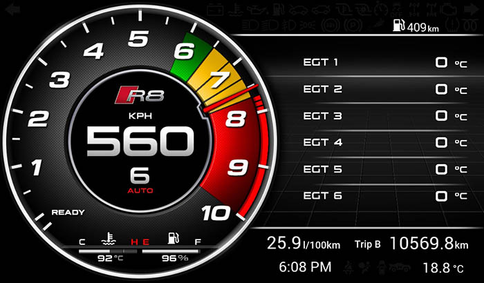Audi R8 Screen 2 17