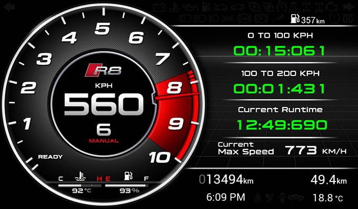 Audi R8 Screen 2 18