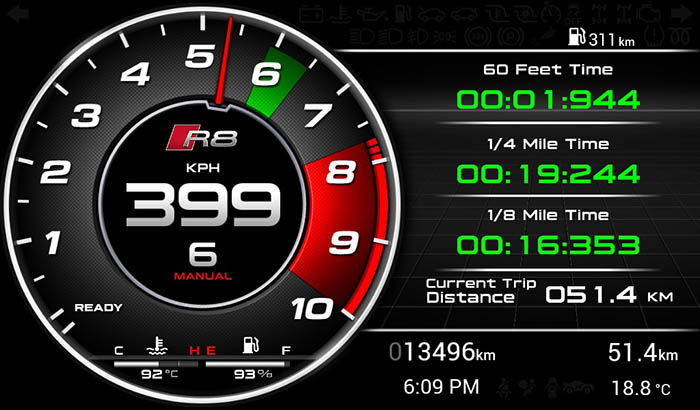 Audi R8 Screen 2 19