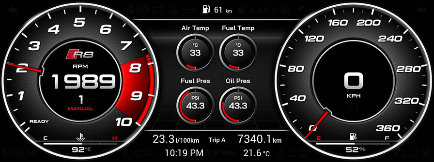 Audi R8 Screen 2 2