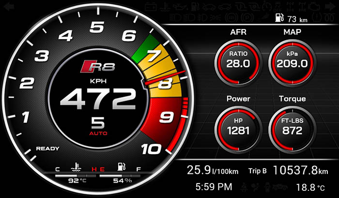 Audi R8 Screen 2 4