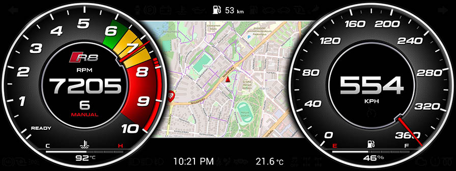 Audi R8 Screen 2 4