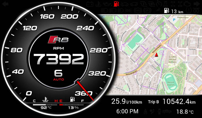 Audi R8 Screen 2 5