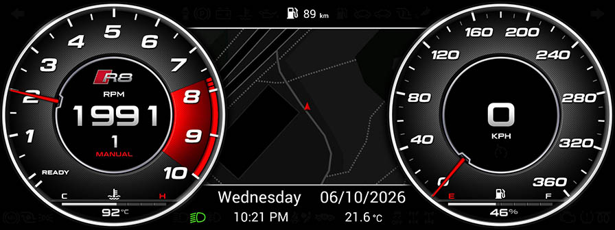 Audi R8 Screen 2 5