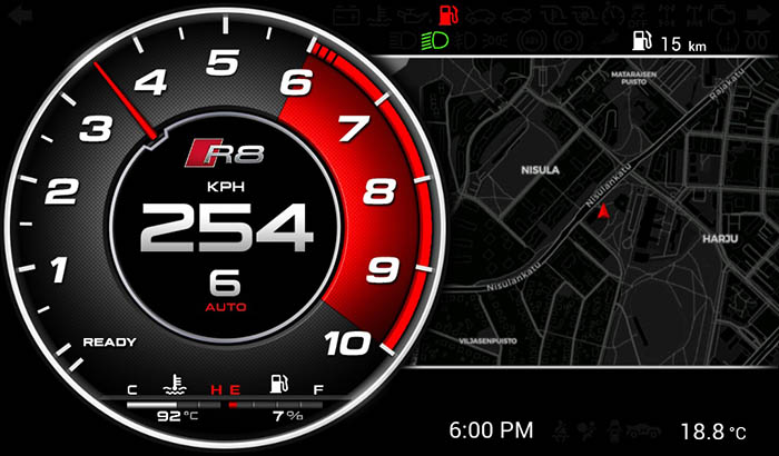 Audi R8 Screen 2 6